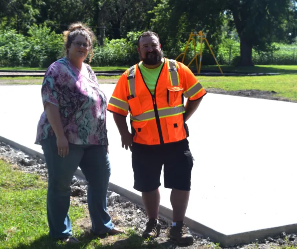Work ahead of schedule for Welcome pickleball